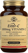 Ester-C 1000 Mg Vitamin C Capsules, Pack of 90
