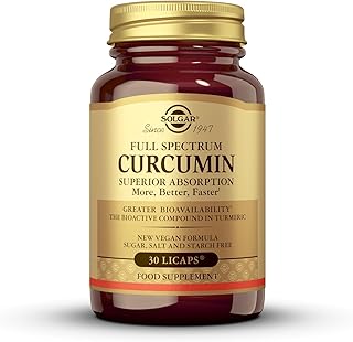 Full Spectrum Curcumin Softgels - Pack of 90 - Potent Antioxidant - Faster Absorption - Free from Sugar, Salt, Starch, Gold