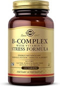 Vitamin B-Complex with Vitamin C Tablets - Pack of 100 - High Strength B-Complex - Energy, Immune and Nervous System Support - Vegan, Gluten Free and Kosher