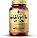 Psyllium Husks Fibre 500 Mg Vegetable Capsules - Pack of 200 - High in Soluble Fibre - Vegan