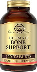Ultimate Bone Support Tablets - Food Supplement, Pack of 120 - with Calcium, Magnesium, Vitamin D3, K2 and Zinc