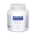 Potassium Magnesium (Citrate) - Electrolyte Combination for Blood Pressure, Nerves and Muscles - 180 Vegetarian Capsules
