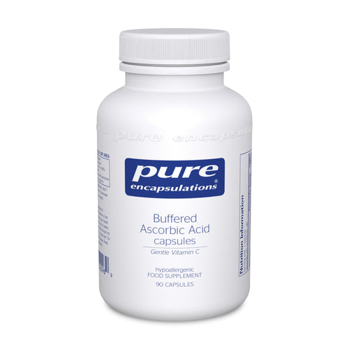 Buffered Ascorbic Acid - Gentle Vitamin C 670mg - with Calcium Ascorbate, Magnesium Ascorbate and Potassium Ascorbate - 90 Capsules