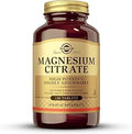 Magnesium Citrate Tablets, Supports The Nervous System, Energy Release, Reduces Tiredness and Fatigue, Vegan, Brown, 120 Count
