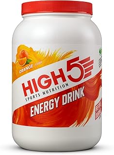 Energy Drink - Electrolytes Sport Energy Drink Powder - Isotonic Drink with 2:1 Fructose - Hydration for Running, Cycling, Endurance Fuel - Natural Flavours, Vegan (Orange, 2.2kg - 46 Servings)