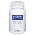Vitamin D3 1,000 IU - Hypoallergenic Vitamin D Supplement - Immune System, Bone and Muscle Function Support - 120 Capsules
