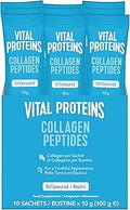 Collagen Peptides, Powder Collagen Supplements in Travel Packs, Unflavoured, Skin Hair Nail Joint Health 10g per Serving 10 Packets (10ct per Box)