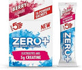 Zero+ Creatine & Electrolytes Hydration Sachets - Sugar Free Electrolytes Powder with 5g Creatine Monohydrate for Performance, Power & Focus - Rehydration Sachets (Berry, 16 x 11.5g)