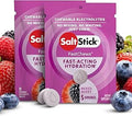 SaltStick Fastchews, Electrolyte Replacement Tablets for Rehydration, Exercise Recovery, Youth & Adult Athletes, Hiking & Sports Recovery, 2 x Packets of 10 Tablets (Mixed Berry)