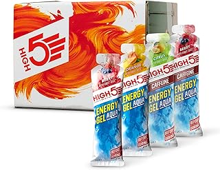Energy Gel Aqua - Quick Release Sports Gels to Power Muscles for Peak Performance - Natural Fruit Juice - On The Go Energy Boost for Running, Cycling and Endurance (Mixed, 15 x 66g)